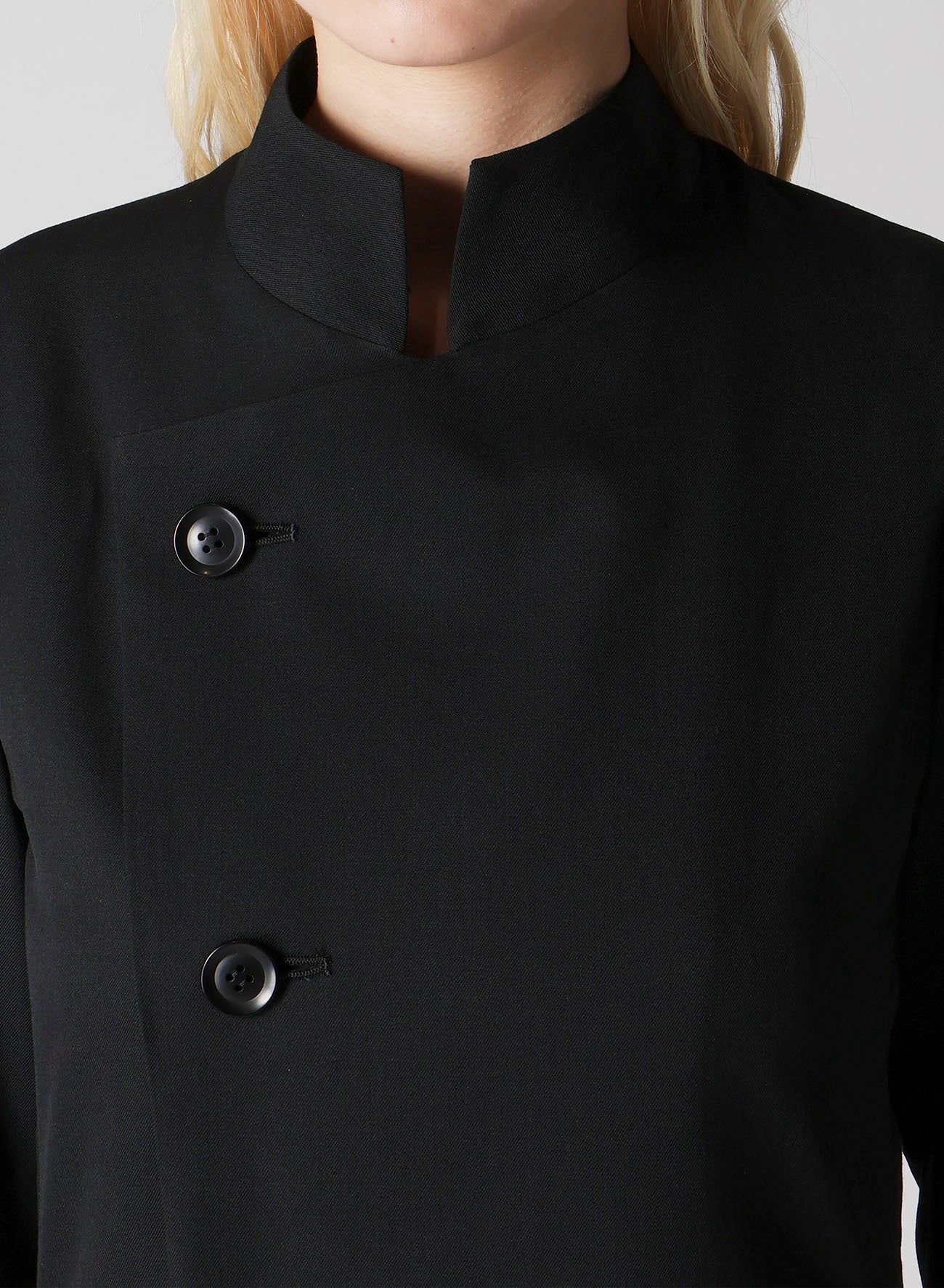 WOOL GABARDINE PUFF JACKET