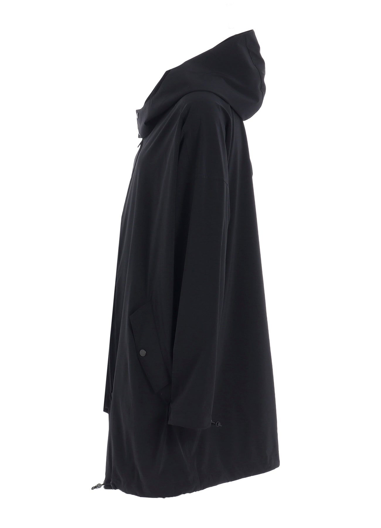 ASYMMETRY BLOUSON WITH HOODIE