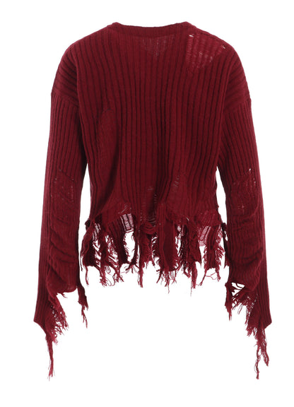 CRUSHED RIB CARDIGAN