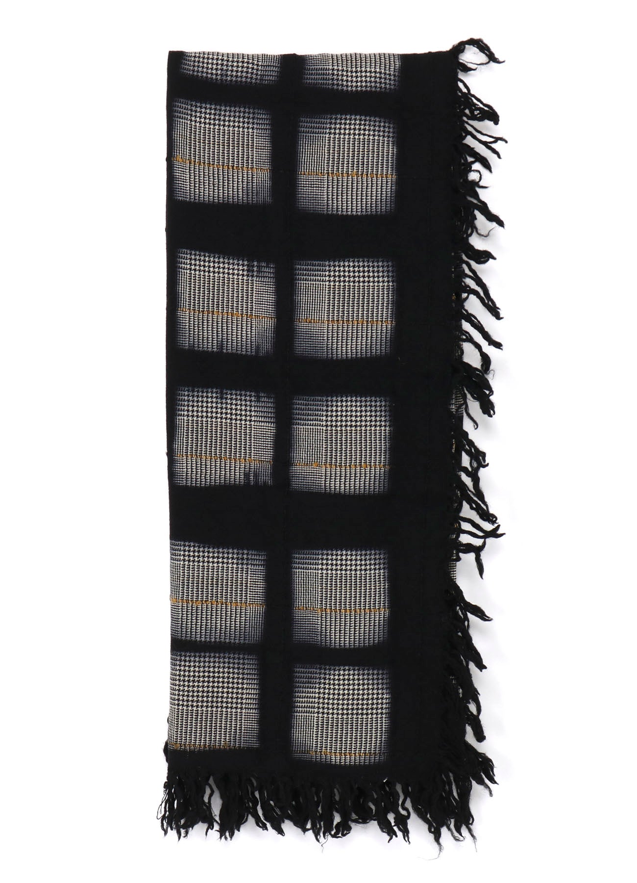 ITAJIME DYED STAGGERED BIG SCARF