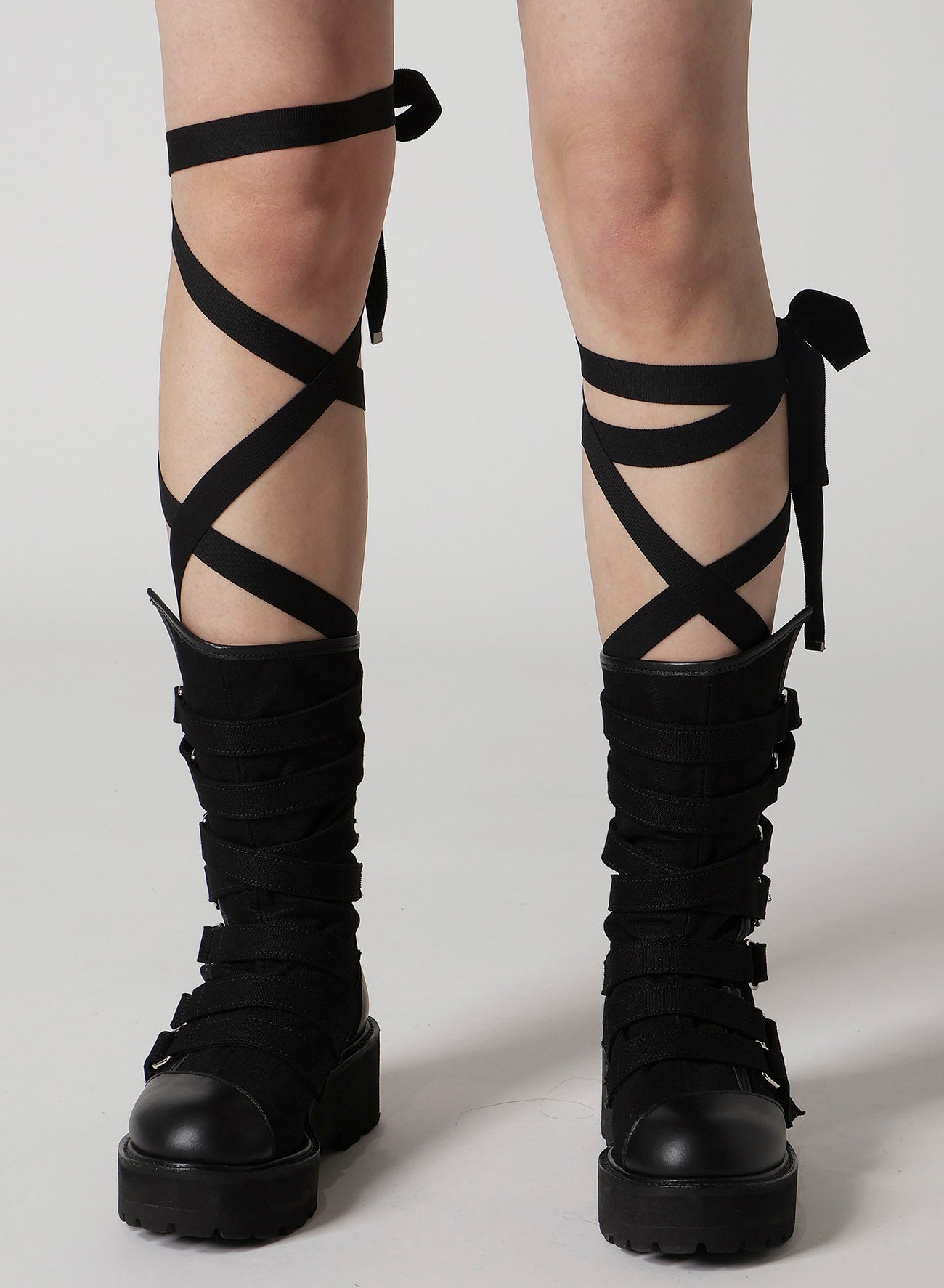 FLAT LOGO LACE-UP SOCKS
