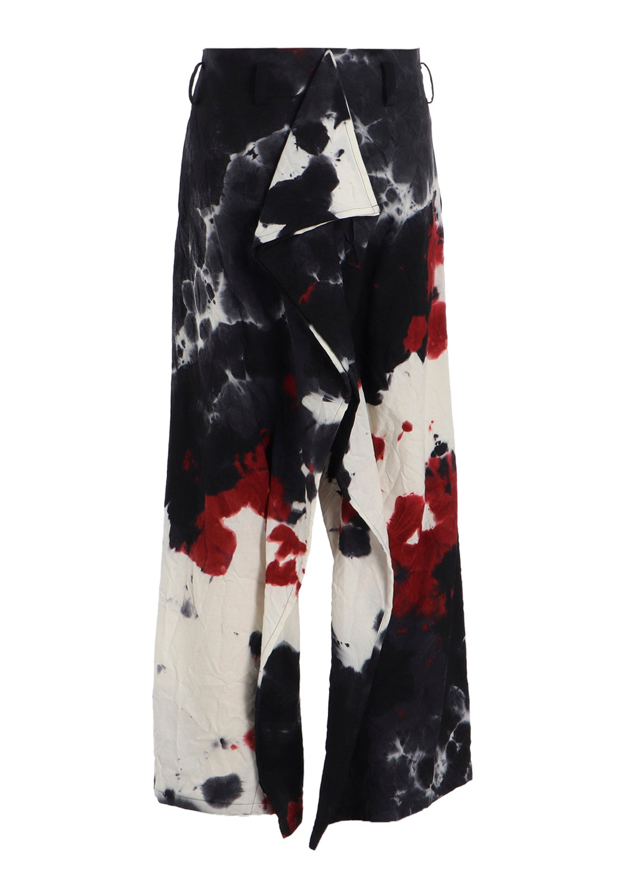 CHUSEN DYED VIYELLA FRILLED PANTS