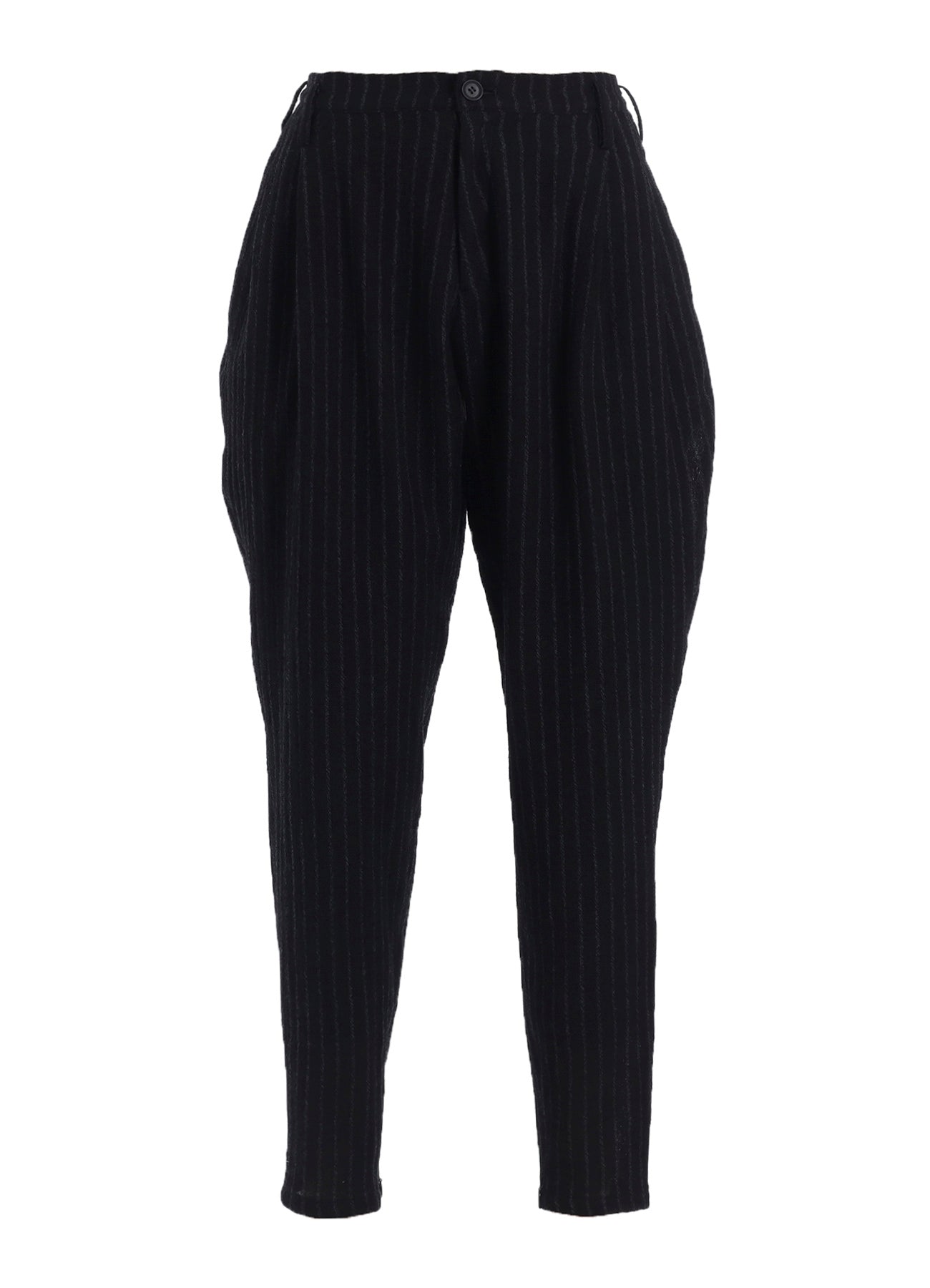 STRIPE GAUZE TUCK SLIM PNATS
