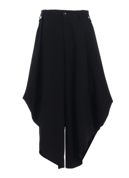 DOUBLE SATIN PANTS WITH D-RINGS