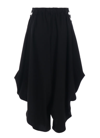 DOUBLE SATIN PANTS WITH D-RINGS