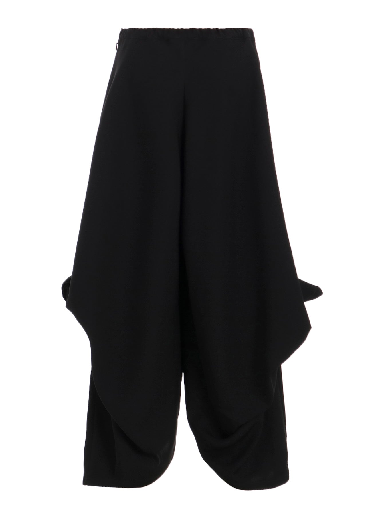 DOUBLE SATIN TIED PANTS A
