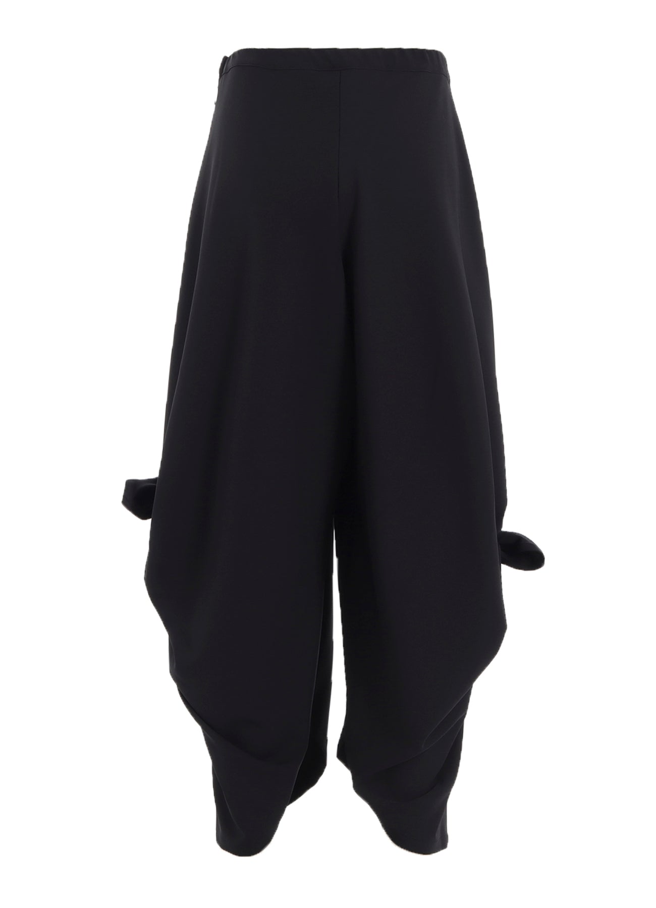 DOUBLE SATIN TIED PANTS A
