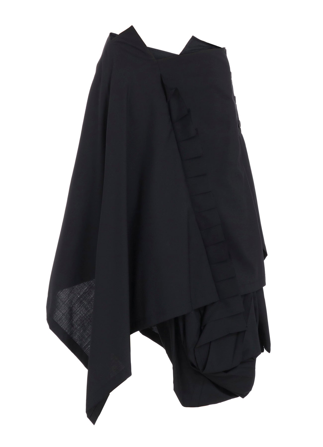 TROPICAL PLEATS CONBINATION SKIRT
