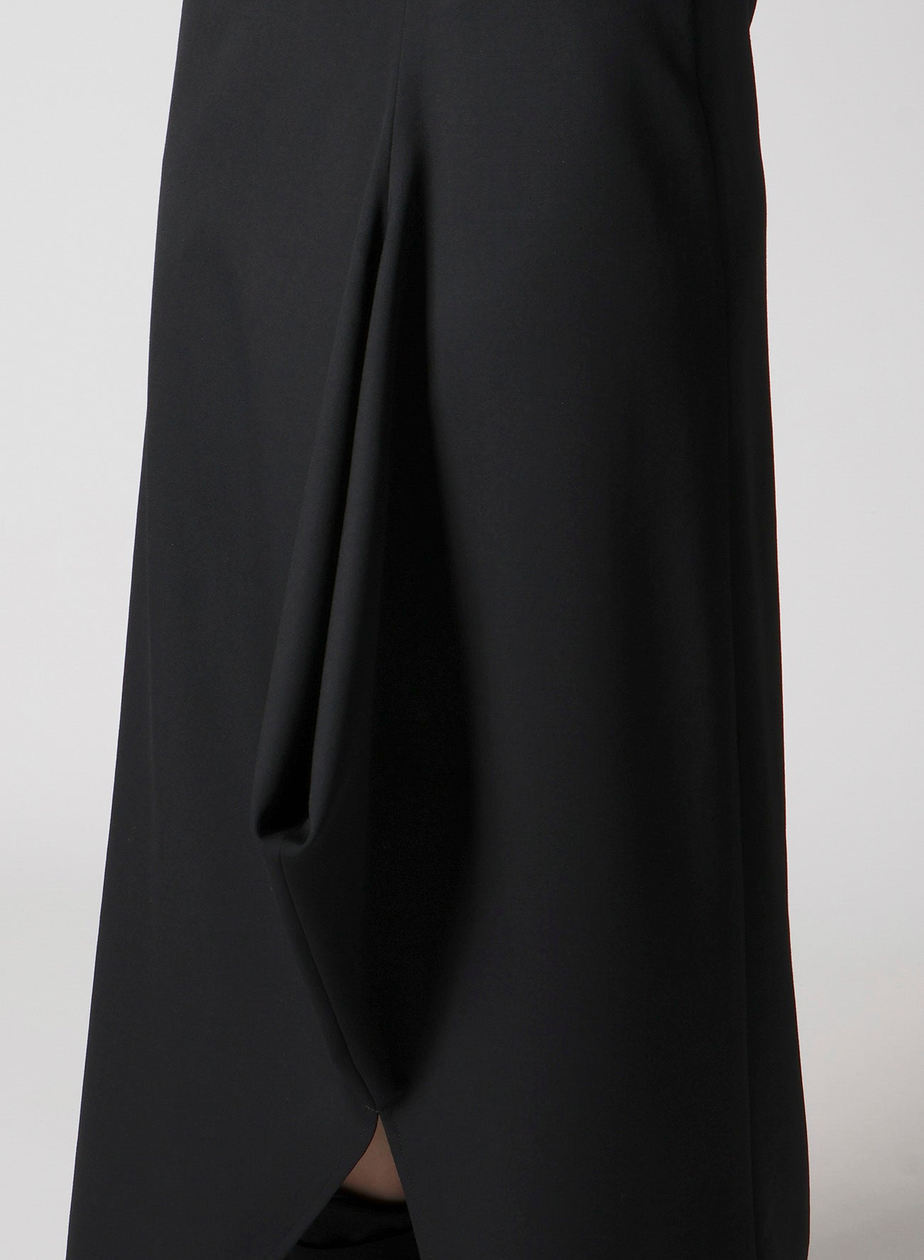 WOOL GABARDINE PUFF SKIRT
