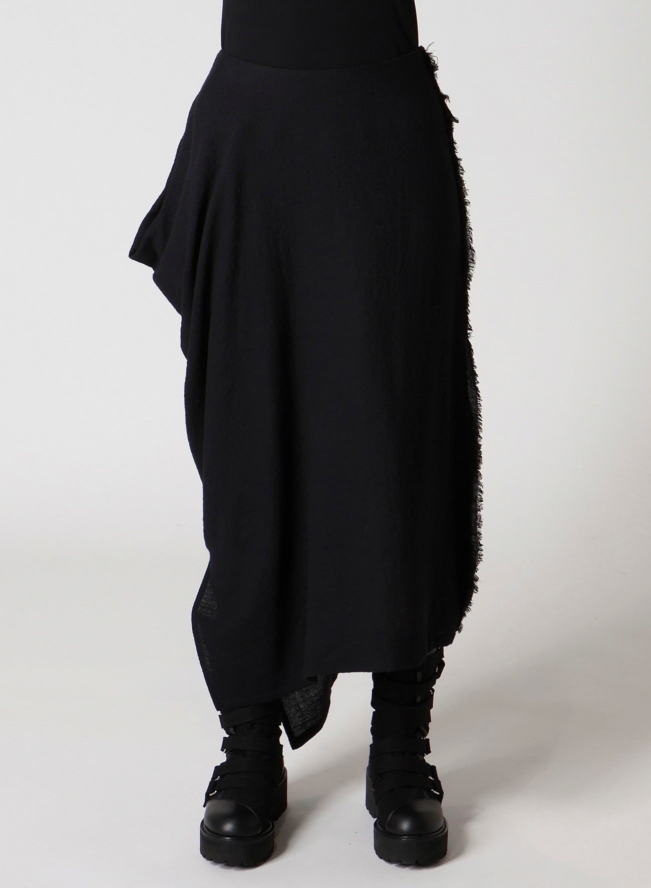 WOOL VIYELLA PUFF SKIRT