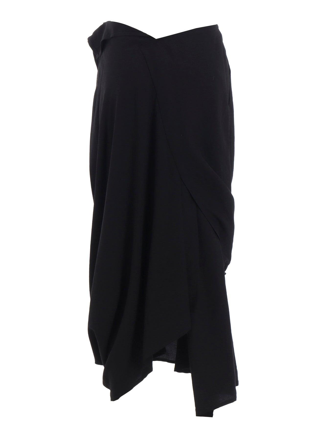 MILLED GABARDINE TWIST SKIRT