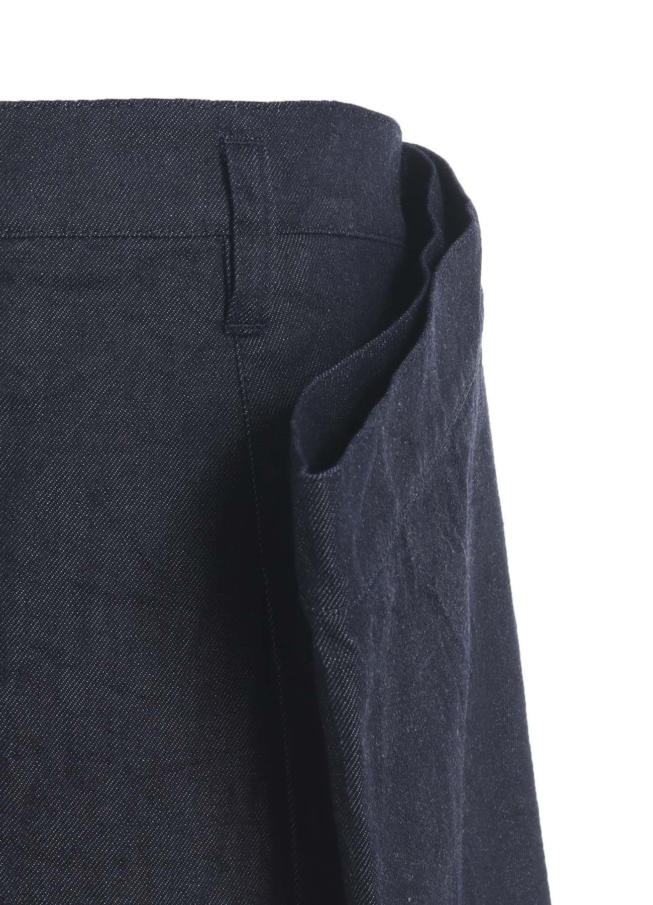 8oz DENIM SIDE DROP SKIRT