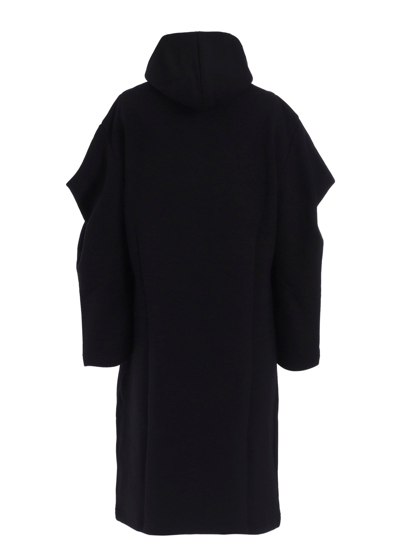 COTTON TIGHT FLEECE LINING SLEEVE PUFF LONG JACKET