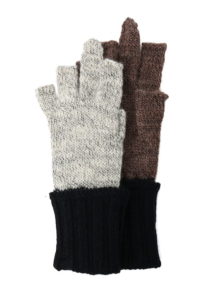 SLUB MIX BELTED MIDDLE FINGER GLOVE