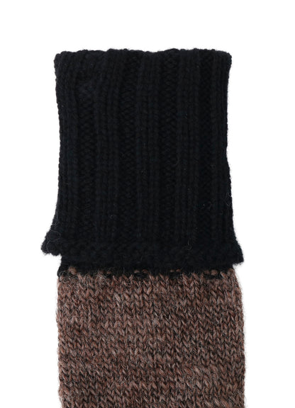 SLUB MIX BELTED MIDDLE FINGER GLOVE