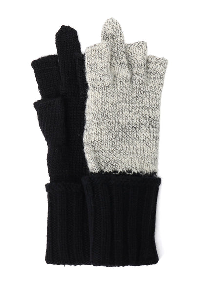 SLUB MIX BELTED MIDDLE FINGER GLOVE