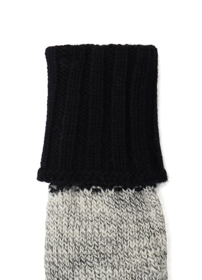 SLUB MIX BELTED MIDDLE FINGER GLOVE