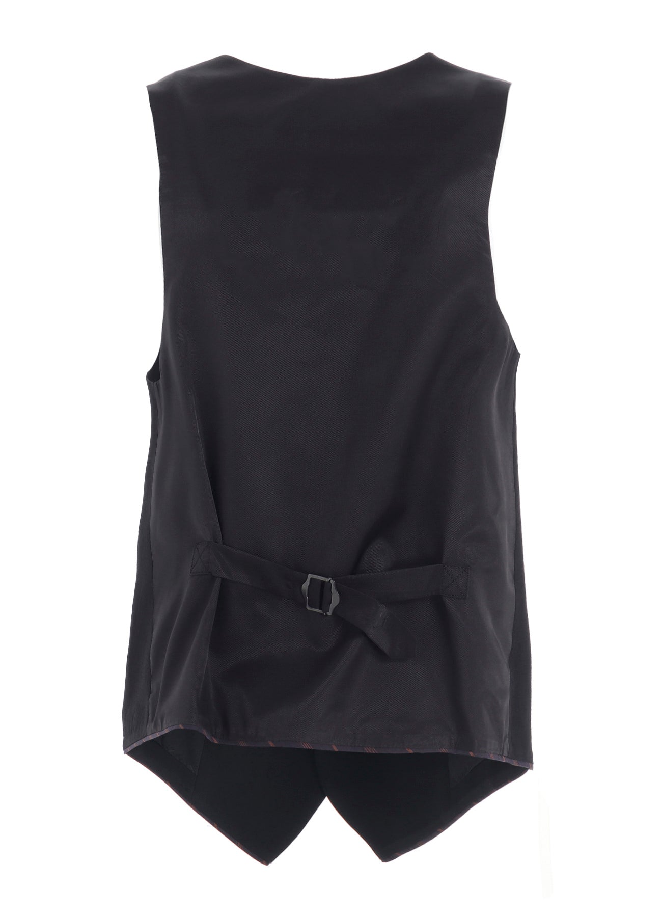 MILLED GABARDINE DARTS VEST