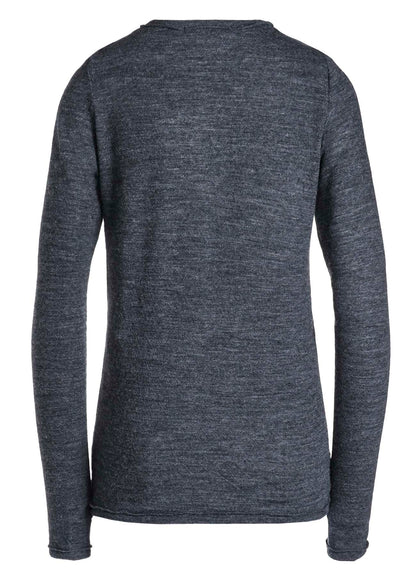 WOOL SHRINK SINGLE JERSEY LONG SLEEVES T-SHIRT