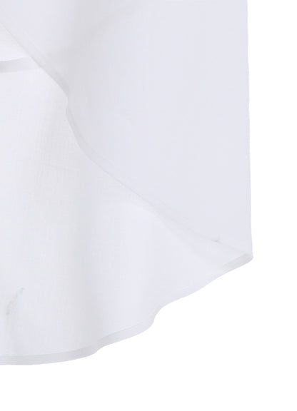 SOFT LAWN FRILL BLOUSE