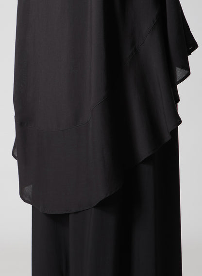 SOFT LAWN FRILL BLOUSE