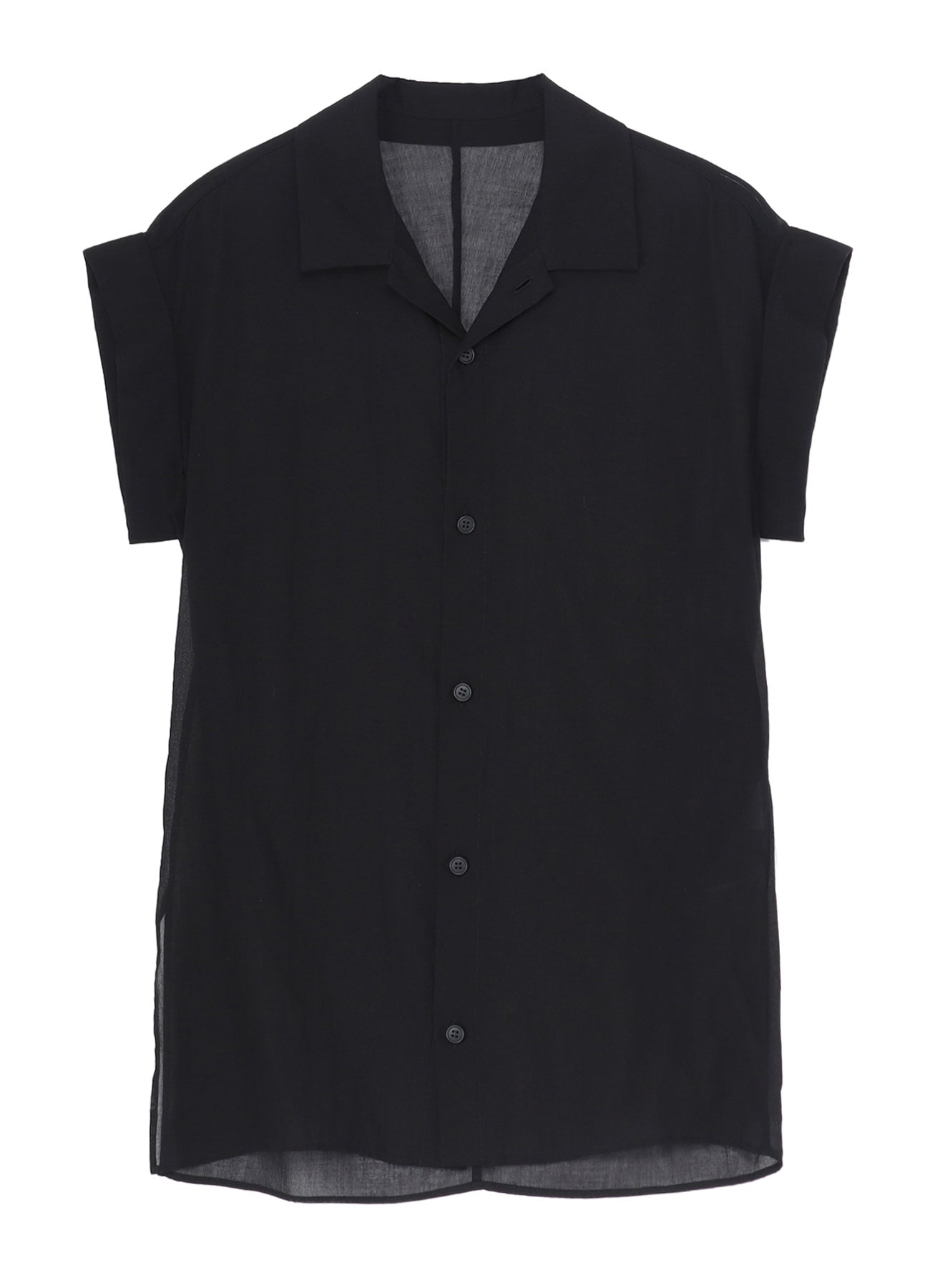 CHIFFON DRAPE SHIRT