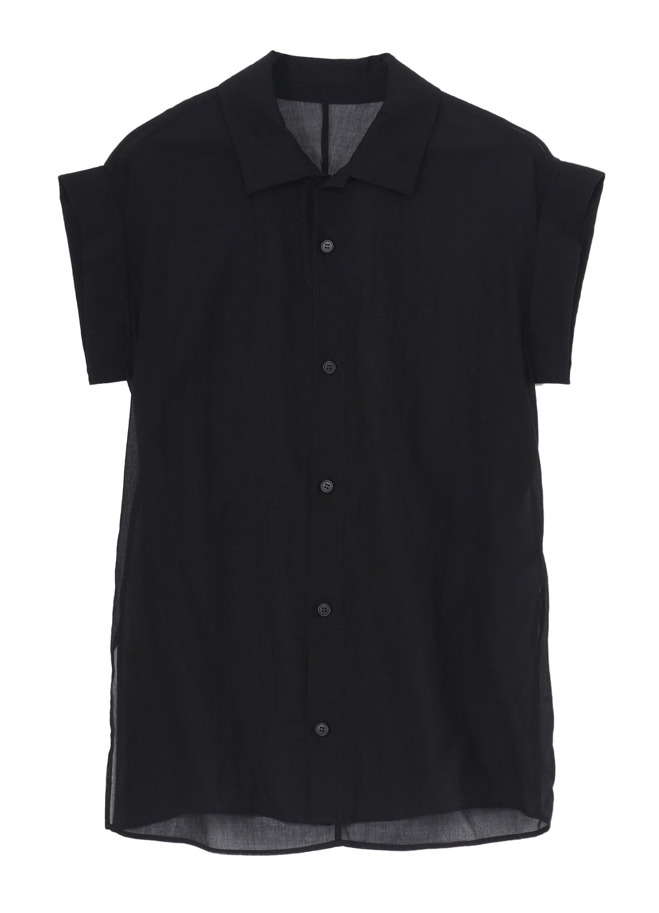 CHIFFON DRAPE SHIRT