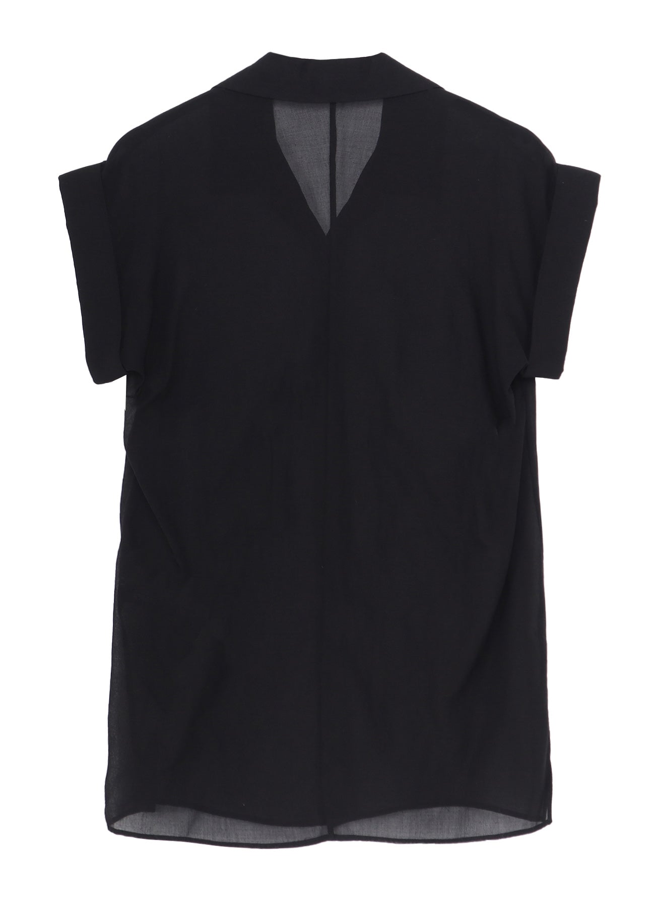 CHIFFON DRAPE SHIRT