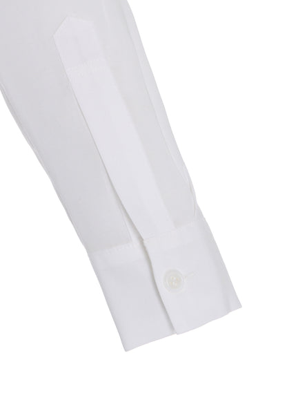 SOFT LAWN FLARED SLIT DRESS