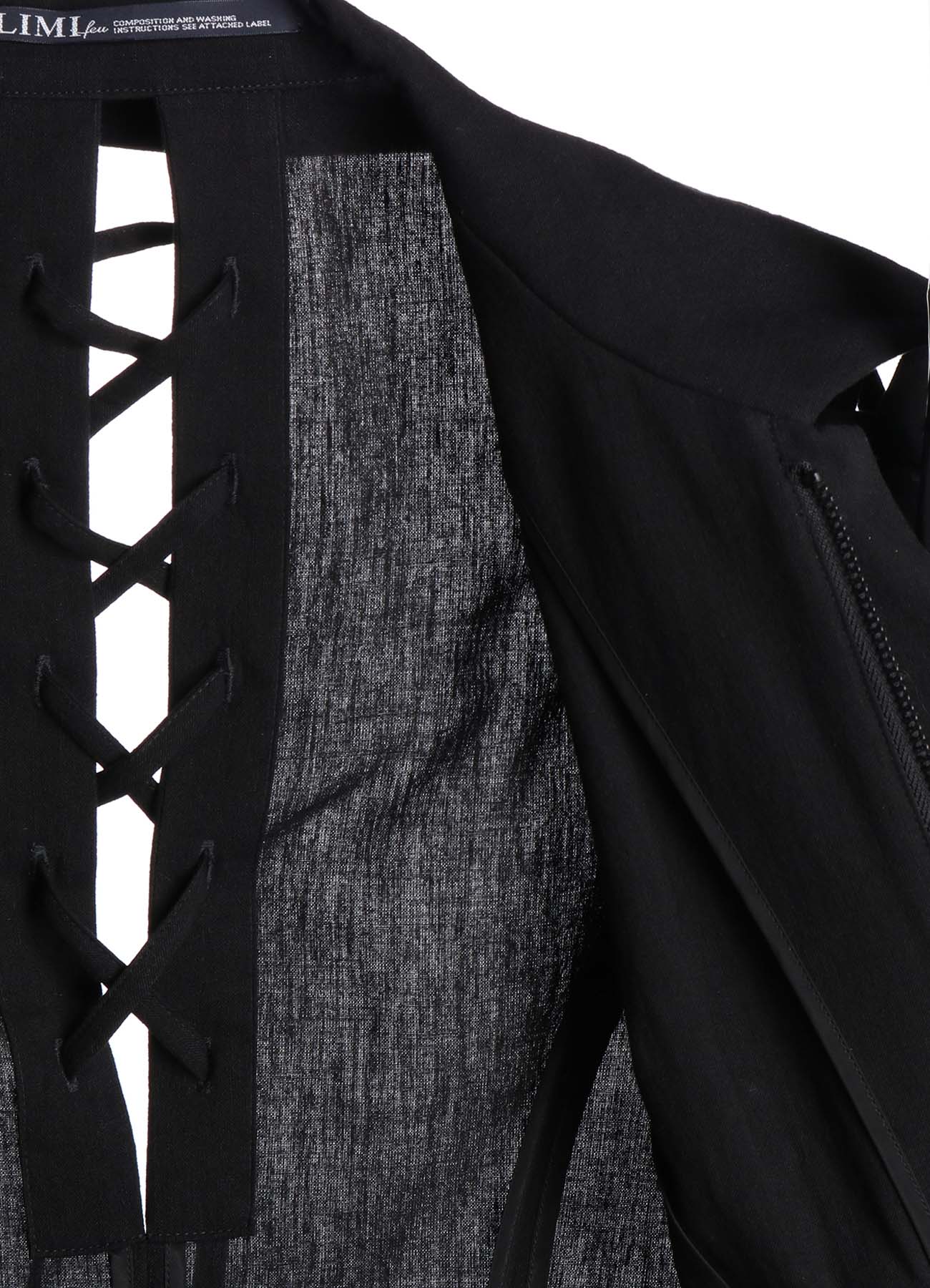 MUSLIN LACE-UP JACKET B