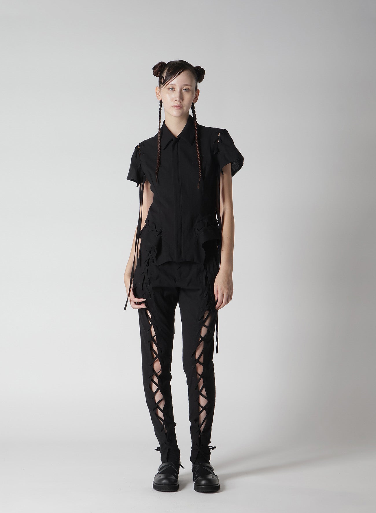 MUSLIN LACE-UP JACKET B