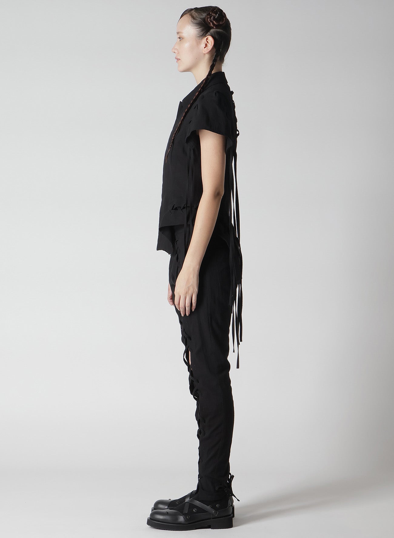 MUSLIN LACE-UP JACKET B