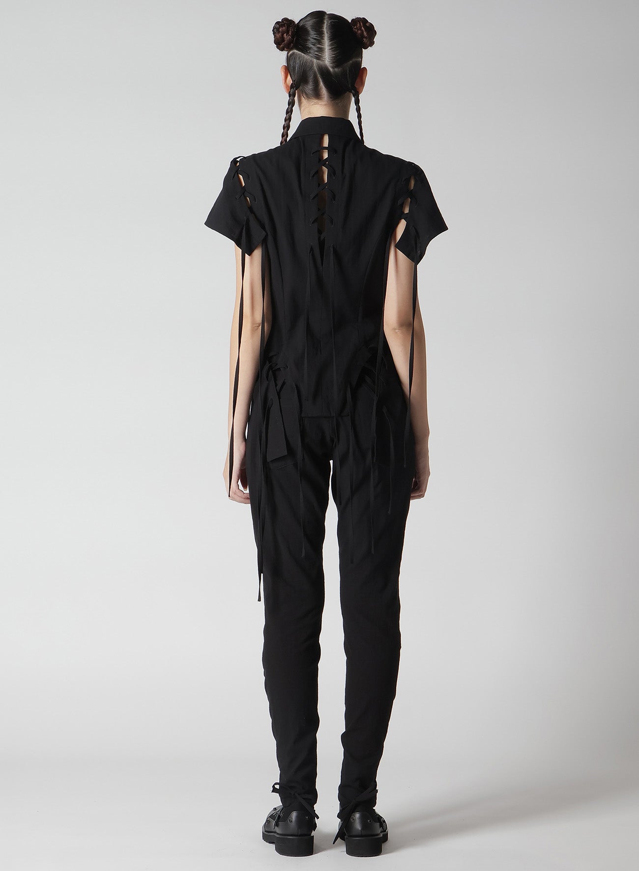 MUSLIN LACE-UP JACKET B