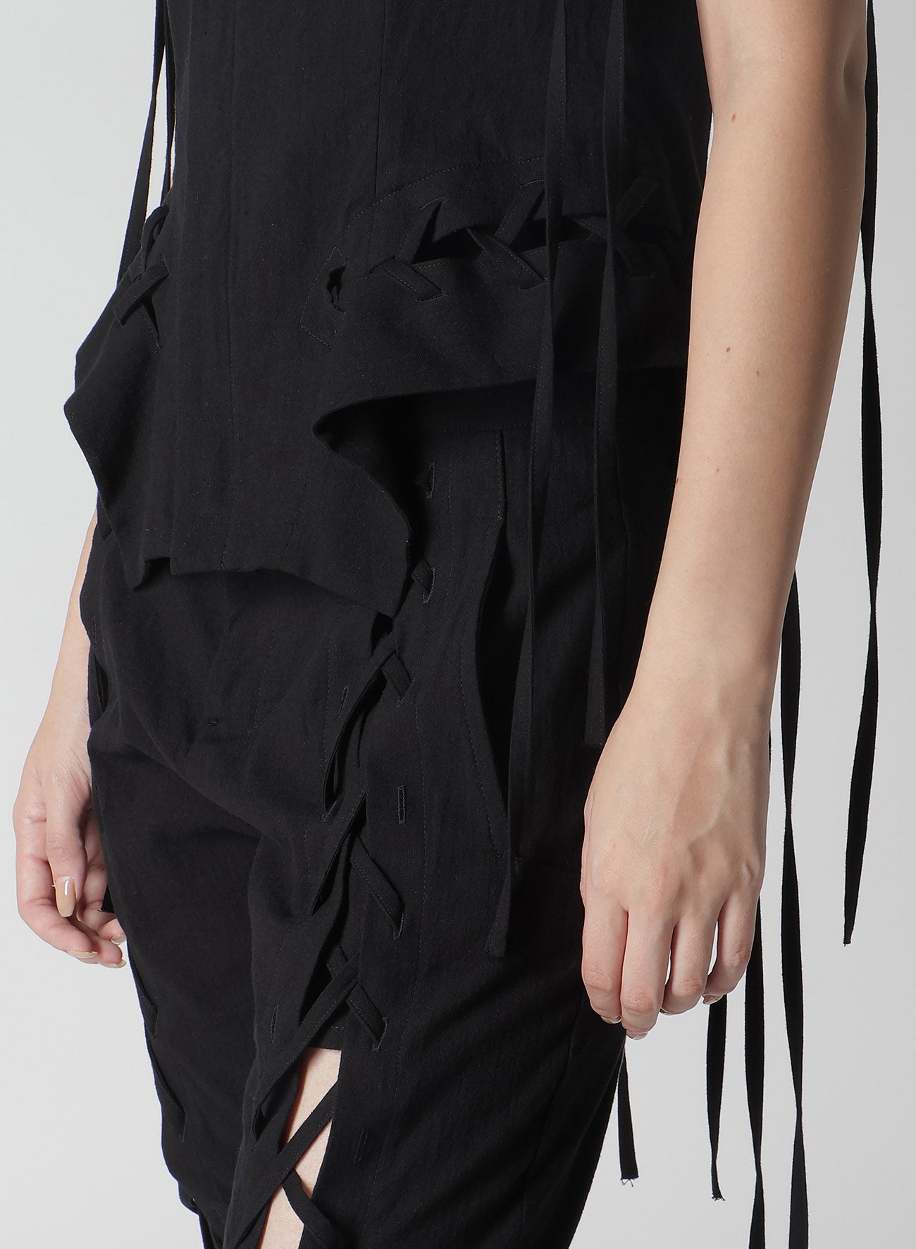 MUSLIN LACE-UP JACKET B