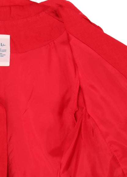 CLEAR LAWN SPIRAL SLEEVE JACKET