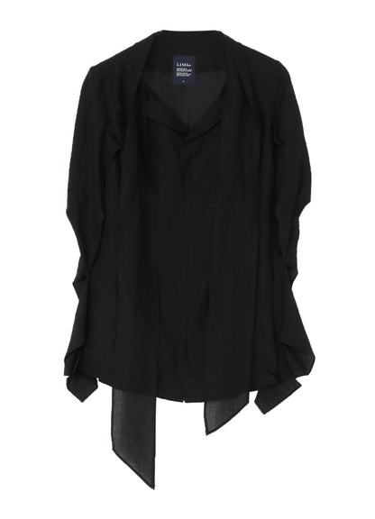 CLEAR LAWN SPIRAL SLEEVE JACKET