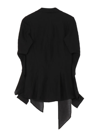 CLEAR LAWN SPIRAL SLEEVE JACKET
