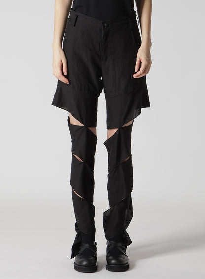 CLEAR LAWN SPIRAL PANTS