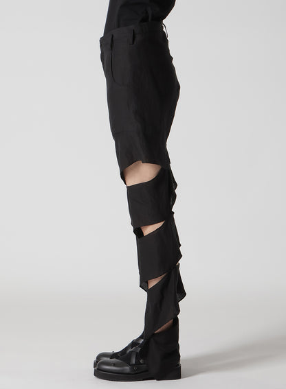 CLEAR LAWN SPIRAL PANTS