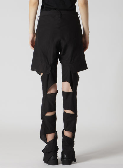 CLEAR LAWN SPIRAL PANTS