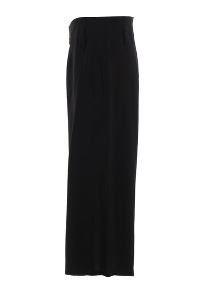 LAWN WAIST STRING TUCK PANTS