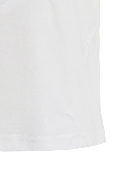 TUCK JACQUARD LAYERED SEPARATE LONG SLEEVE T-SHIRT