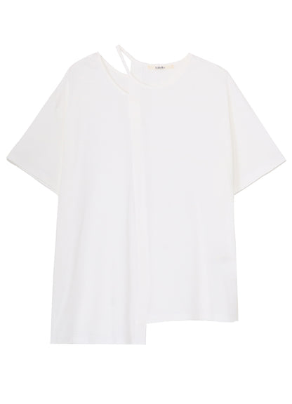 PLAIN STITCH COMBINATION T-SHIRTS