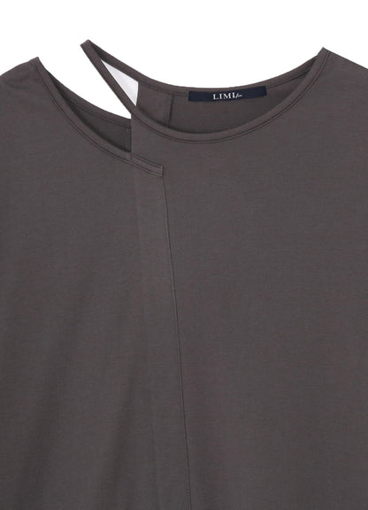 PLAIN STITCH COMBINATION T-SHIRTS