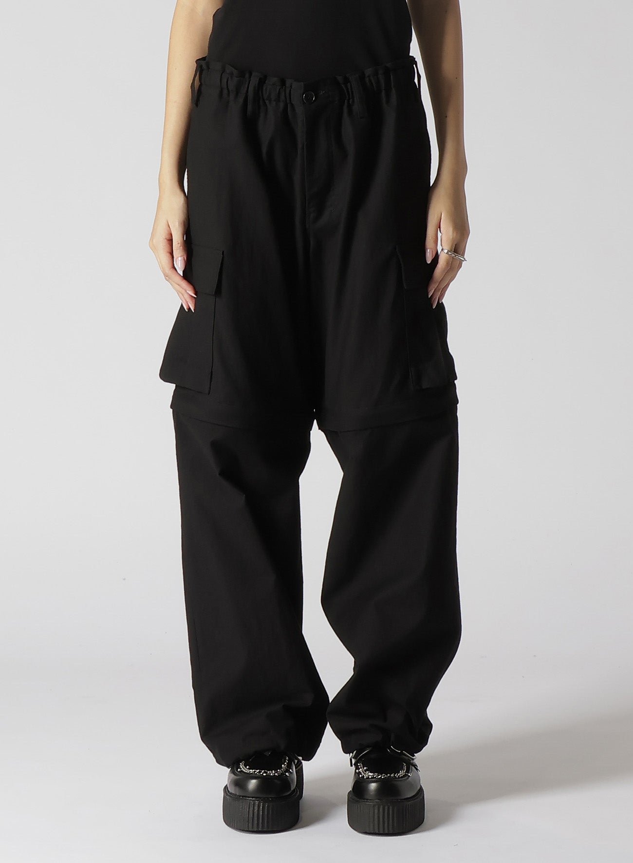 COTTON SERGE SEPARATE PANTS