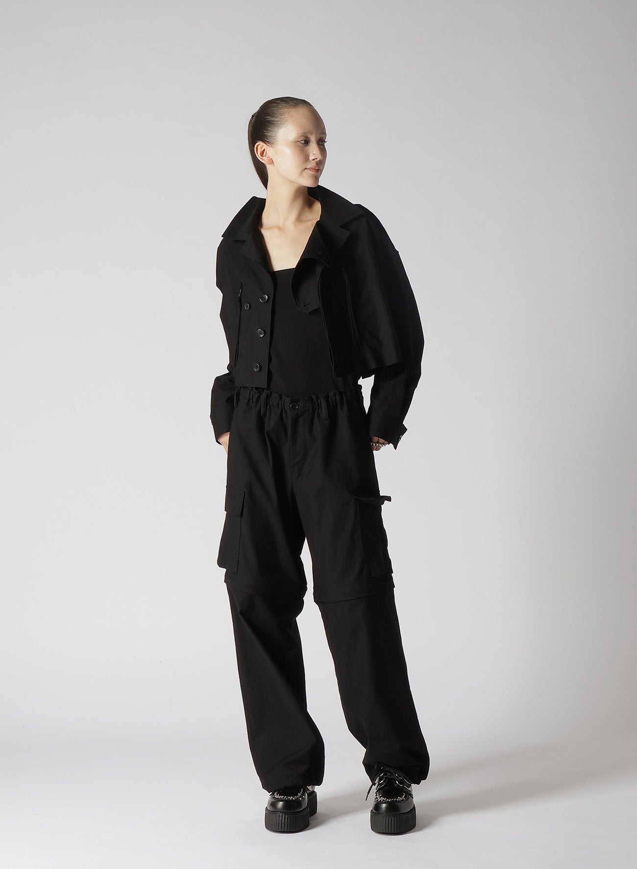 COTTON SERGE SEPARATE PANTS
