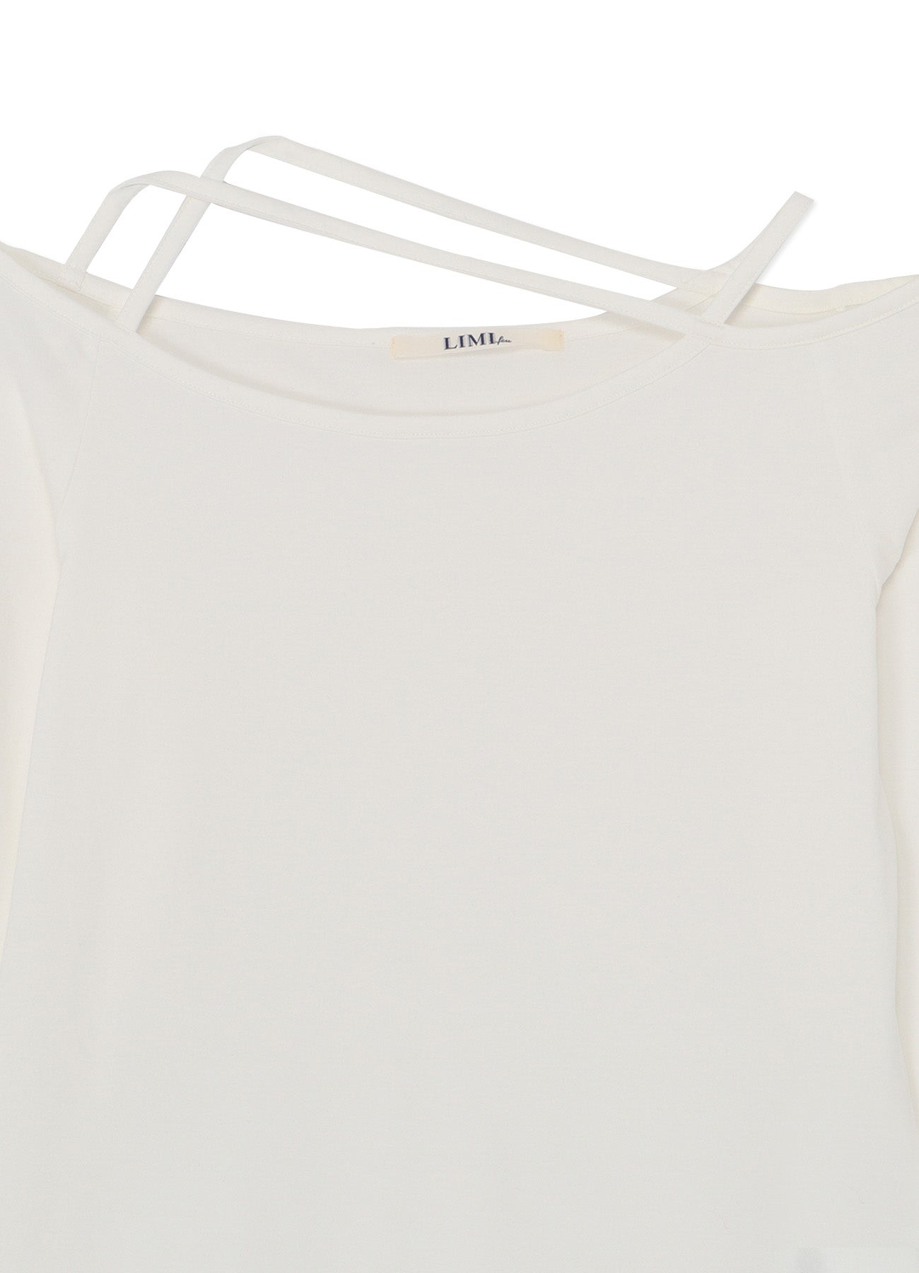 60/2 COTTON JERSEY SHOULDER STRING LONG T-SHIRT