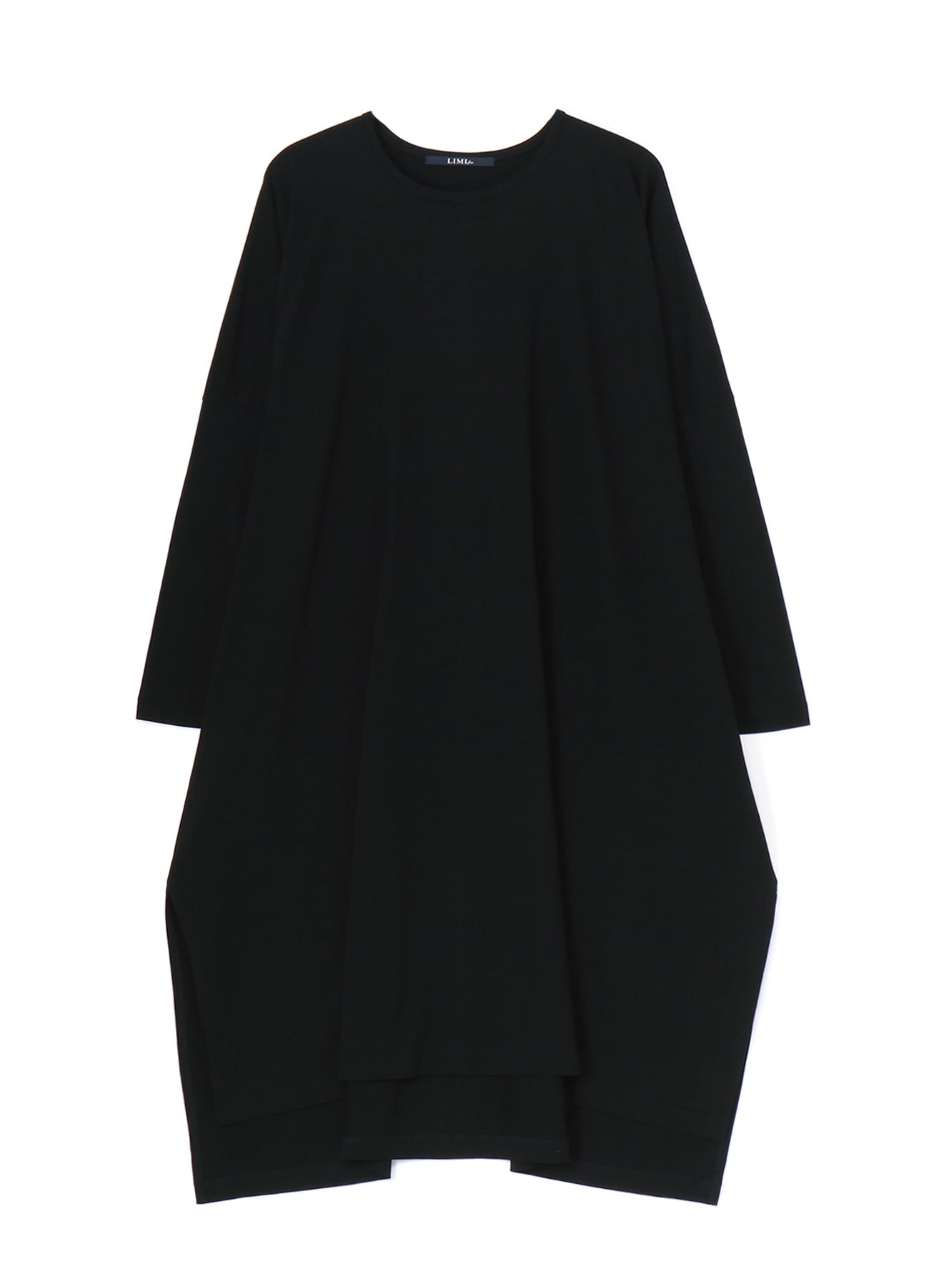 RAYON PLAIN STITCH SQUARE LONG T-SHIRT