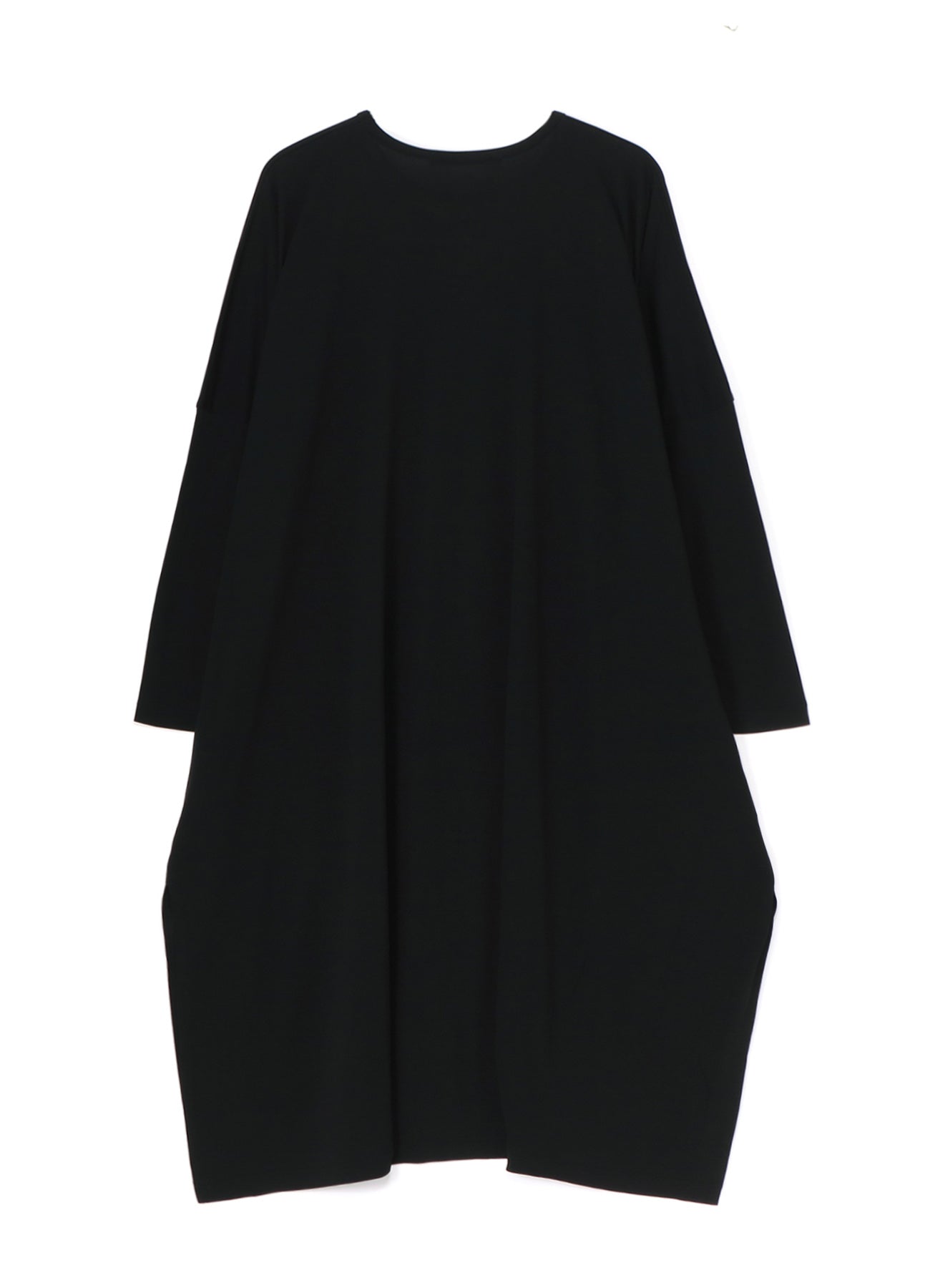 RAYON PLAIN STITCH SQUARE LONG T-SHIRT