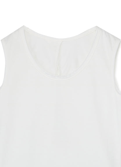 40/2 Cotton Plain stitch Back Open Tank